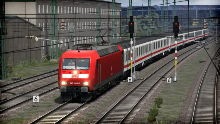 Train Simulator: DB BR 145 Loco Add-On (PC) Скриншот — 3