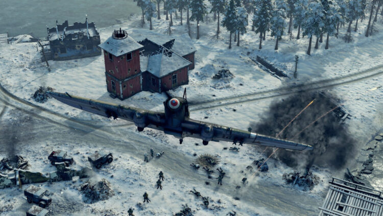 Sudden Strike 4 - Finland: Winter Storm (PC) Скриншот — 7