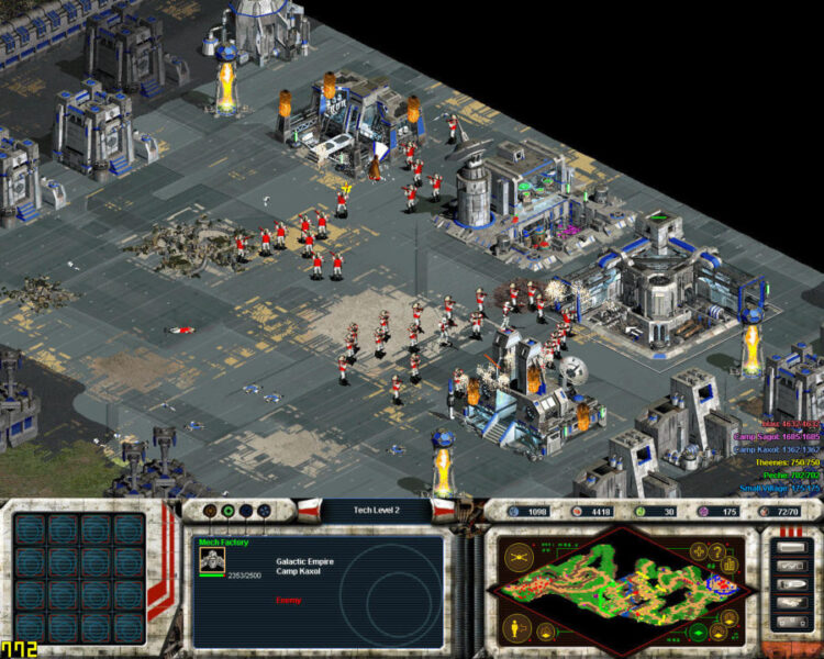 STAR WARS Galactic Battlegrounds Saga (PC) Скриншот — 4