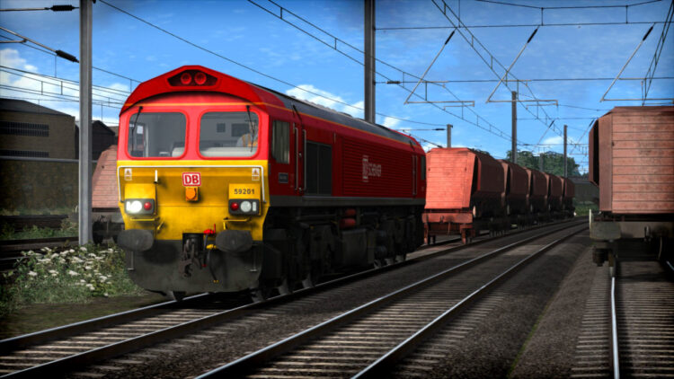 Train Simulator: DB Schenker Class 59/2 Loco Add-On (PC) Скриншот — 1