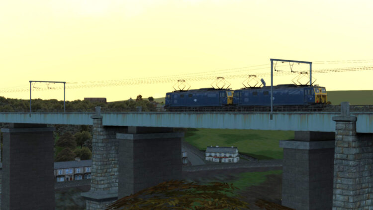 Train Simulator: Woodhead Electric Railway in Blue Route Add-On (PС) Скриншот — 4