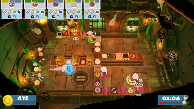 Overcooked! 2 - Night of the Hangry Horde (PС) Скриншот — 2