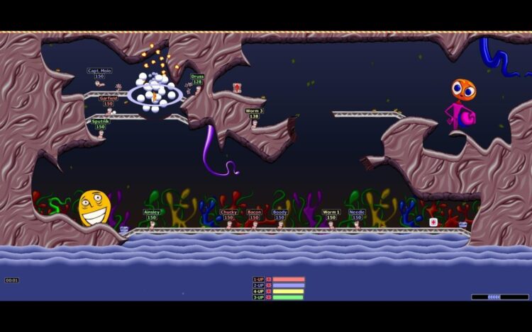 Worms Armageddon (PC) Скриншот — 3
