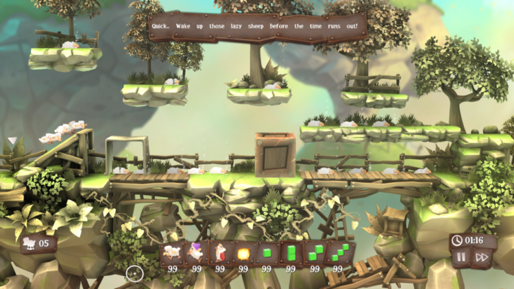 Flockers (PC) Скриншот — 2
