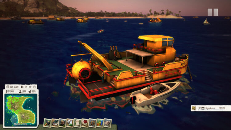 Tropico 5 - Waterborne (PC) Скриншот — 4