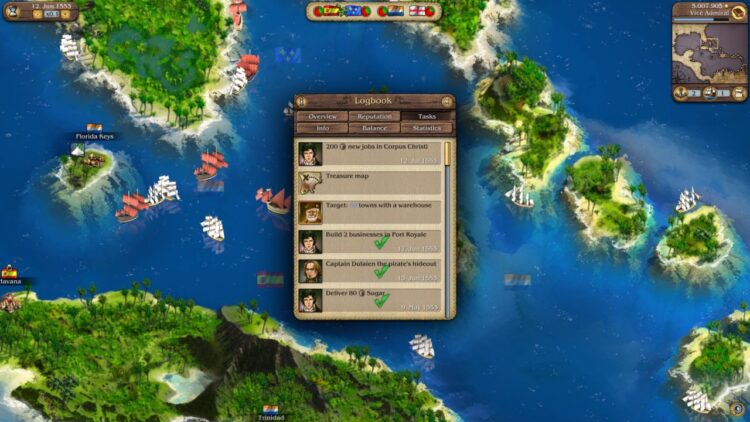 Port Royale 3 (PC) Скриншот — 1