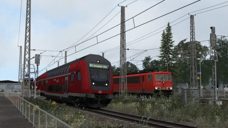 Train Simulator: Inselbahn: Stralsund - Sassnitz Route Add-On (PC) Скриншот — 4
