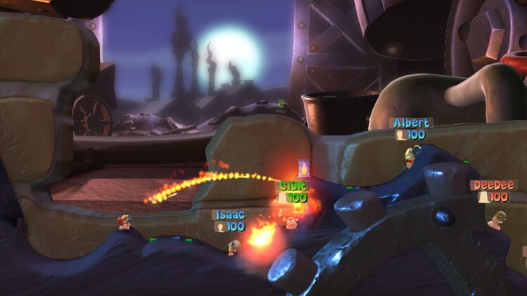 Worms Clan Wars (PC) Скриншот — 4
