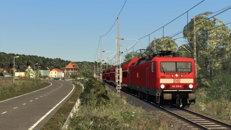 Train Simulator: Inselbahn: Stralsund - Sassnitz Route Add-On (PC) Скриншот — 2