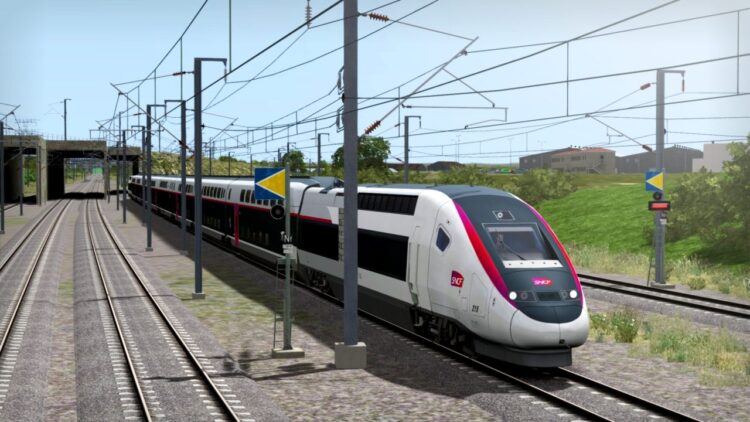Train Simulator: LGV Rhône-Alpes and Méditerranée Route Extension Add-On (PC) Скриншот — 2