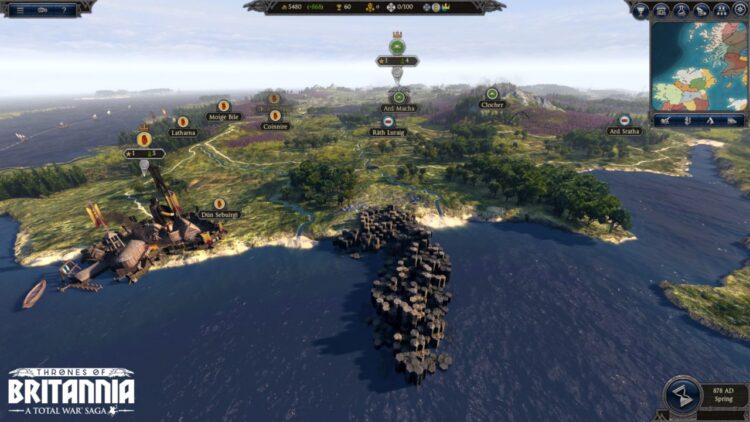 A Total War Saga: THRONES OF BRITANNIA (PC) Скриншот — 4