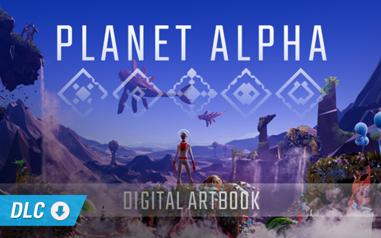 Planet Alpha - Digital Artbook Обложка