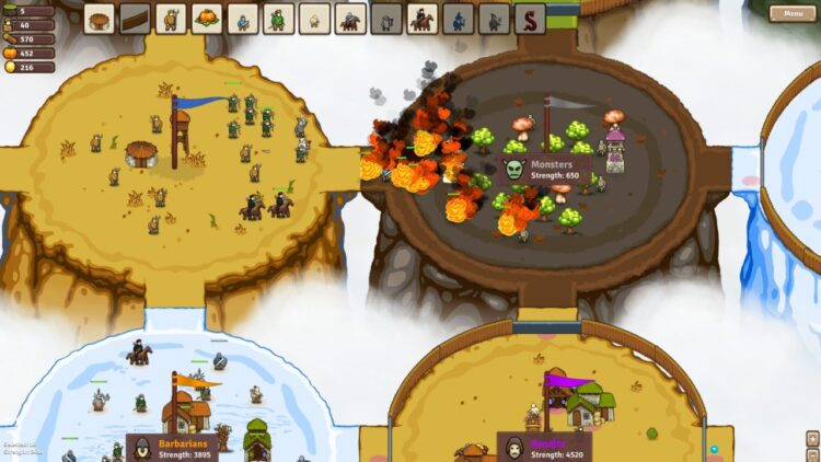 Circle Empires (PC) Скриншот — 8
