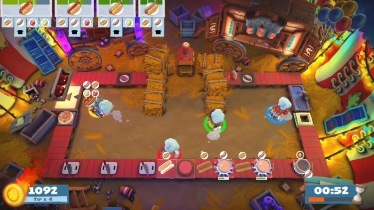 Overcooked! 2: Carnival of Chaos (PС) Скриншот — 4