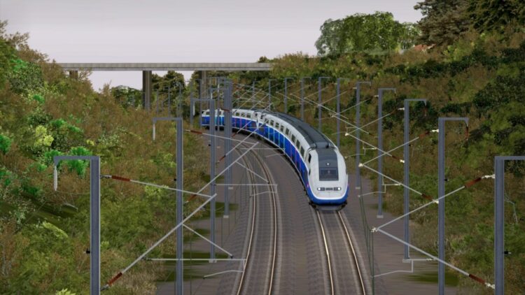 Train Simulator: LGV Rhône-Alpes and Méditerranée Route Extension Add-On (PC) Скриншот — 1