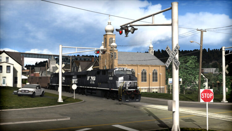 Train Simulator: Norfolk Southern Coal District Route Add-On (PC) Скриншот — 7