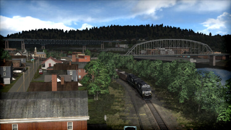 Train Simulator: Norfolk Southern Coal District Route Add-On (PC) Скриншот — 5