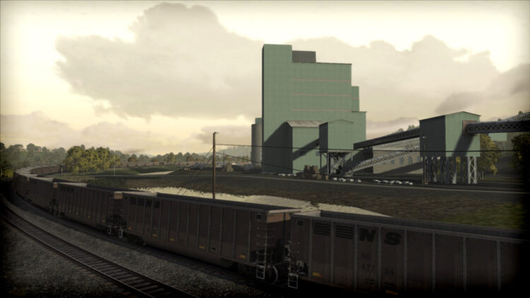 Train Simulator: Norfolk Southern Coal District Route Add-On (PC) Скриншот — 2
