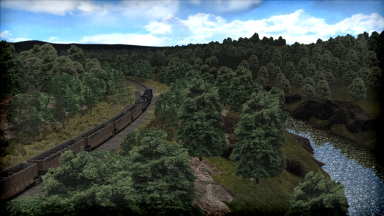 Train Simulator: Norfolk Southern Coal District Route Add-On (PC) Скриншот — 1