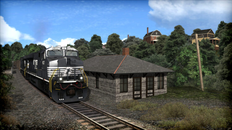 Train Simulator: Norfolk Southern Coal District Route Add-On (PC) Скриншот — 8