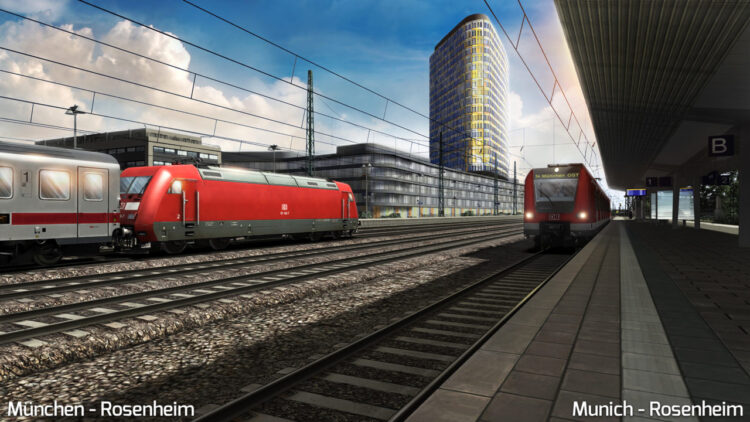 Train Simulator: Munich - Rosenheim Route Add-On (PC) Скриншот — 7