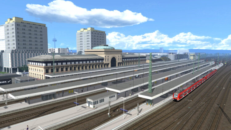 Train Simulator: The Rhine Railway: Mannheim - Karlsruhe Route Add-On (PC) Скриншот — 8