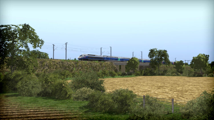 Train Simulator: LGV: Marseille - Avignon Route Add-On (PC) Скриншот — 1