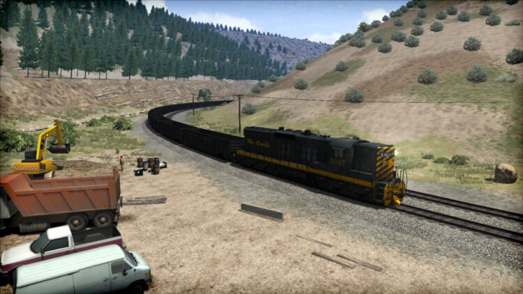 Train Simulator: D and RGW SD9 Loco Add-On (PC) Скриншот — 8