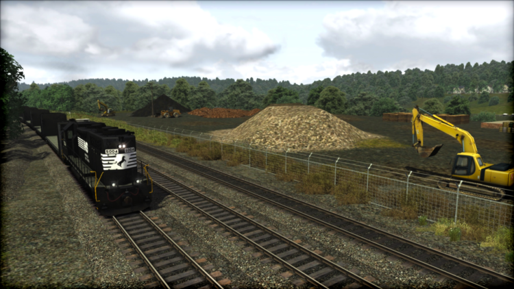 Train Simulator: Norfolk Southern GP38-2 High Hood Loco Add-On (PC) Скриншот — 3