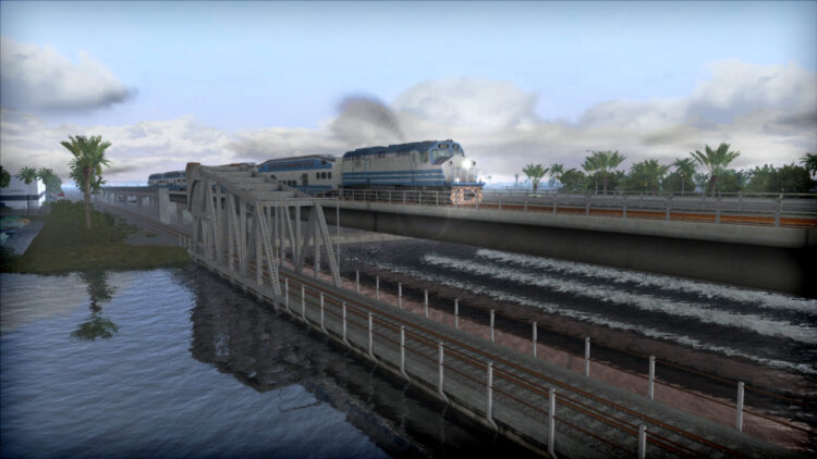 Train Simulator: Miami Commuter Rail F40PHL-2 Loco Add-On (PС) Скриншот — 5
