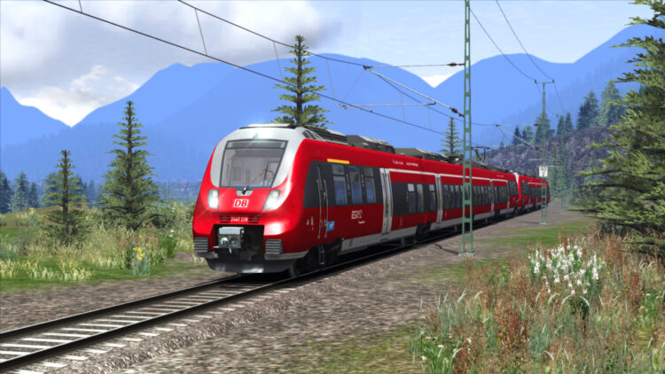 Train Simulator: DB BR 442 'Talent 2' EMU Add-On (PC) Скриншот — 1