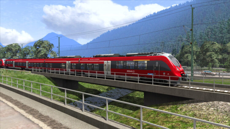 Train Simulator: DB BR 442 'Talent 2' EMU Add-On (PC) Скриншот — 8