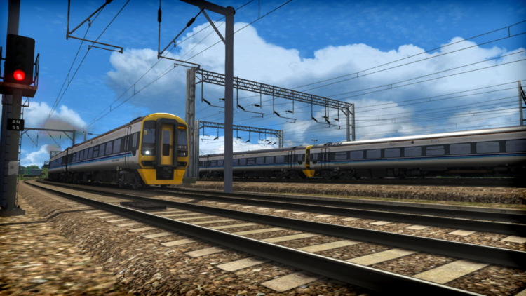 Train Simulator: First Capital Connect Class 321 EMU Add-On (PC) Скриншот — 2