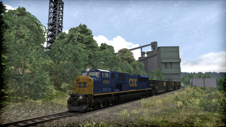 Train Simulator: CSX SD80MAC Loco Add-On (PC) Скриншот — 3