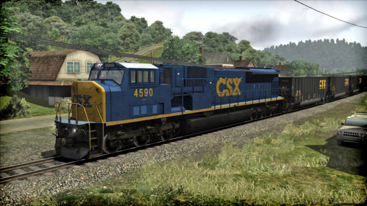Train Simulator: CSX SD80MAC Loco Add-On (PC) Скриншот — 2