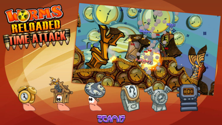 Worms Reloaded - Time Attack Pack (PC) Скриншот — 6