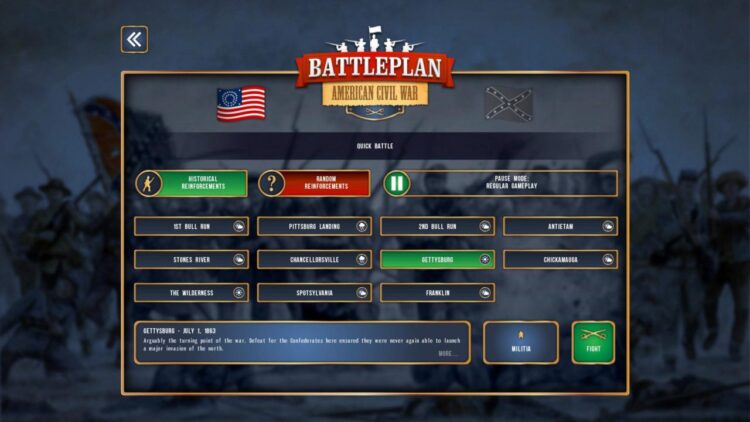 Battleplan : American Civil War Скриншот — 4