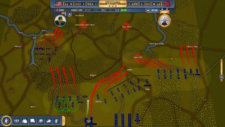 Battleplan : American Civil War Скриншот — 2