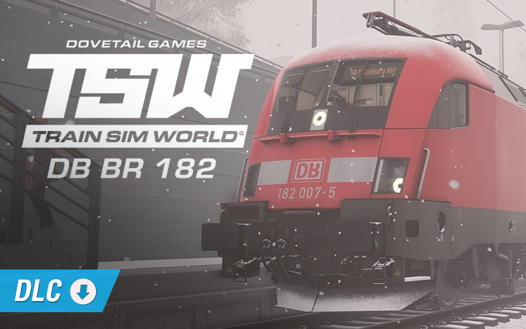 Train Sim World : DB BR 182 Loco Add-On (PC) Обложка