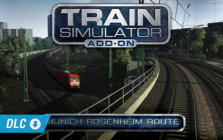 Train Simulator: Munich - Rosenheim Route Add-On (PC) Обложка