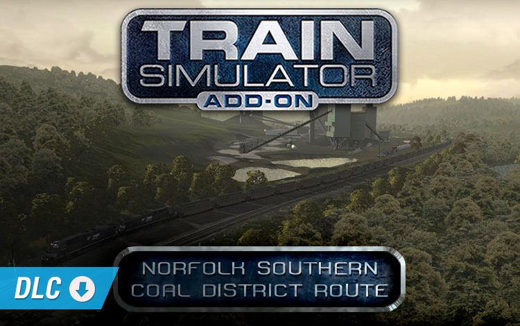 Train Simulator: Norfolk Southern Coal District Route Add-On (PC) Обложка