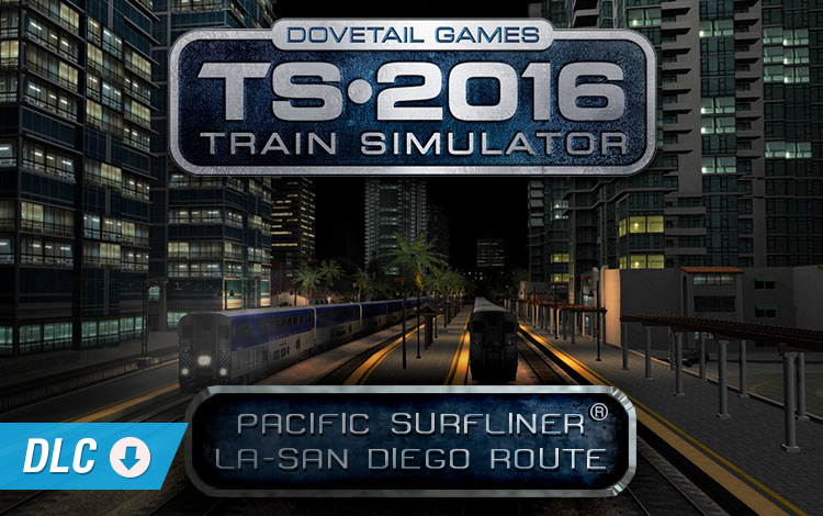 Train Simulator: Pacific Surfliner LA - San Diego Route (PC) Обложка