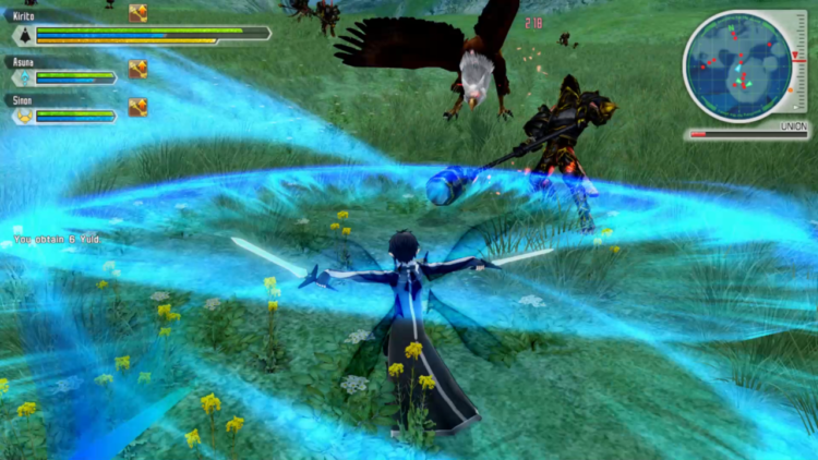 Sword Art Online: Lost Song Скриншот — 2