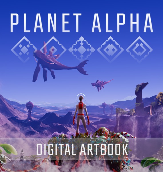 Planet Alpha - Digital Artbook Скриншот — 1