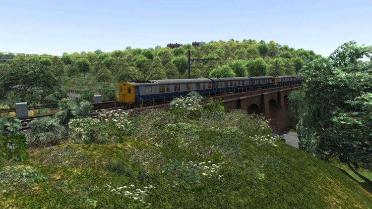 Train Simulator: Woodhead Electric Railway in Blue Route Add-On (PС) Скриншот — 7