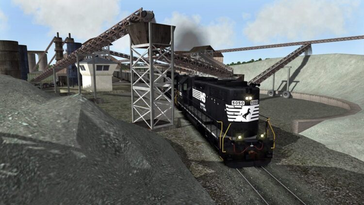 Train Simulator: Norfolk Southern N-Line Route Add-On (PC) Скриншот — 2
