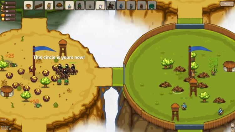 Circle Empires (PC) Скриншот — 7
