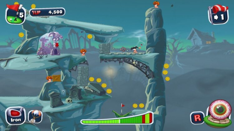 Worms Crazy Golf (PC) Скриншот — 5