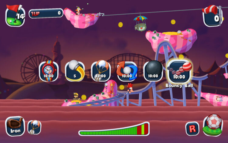 Worms Crazy Golf (PC) Скриншот — 4