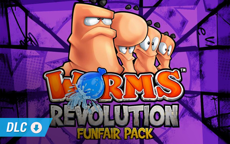 Worms Revolution - Funfair DLC (PC) Обложка